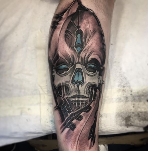 biomechanical Tattoos