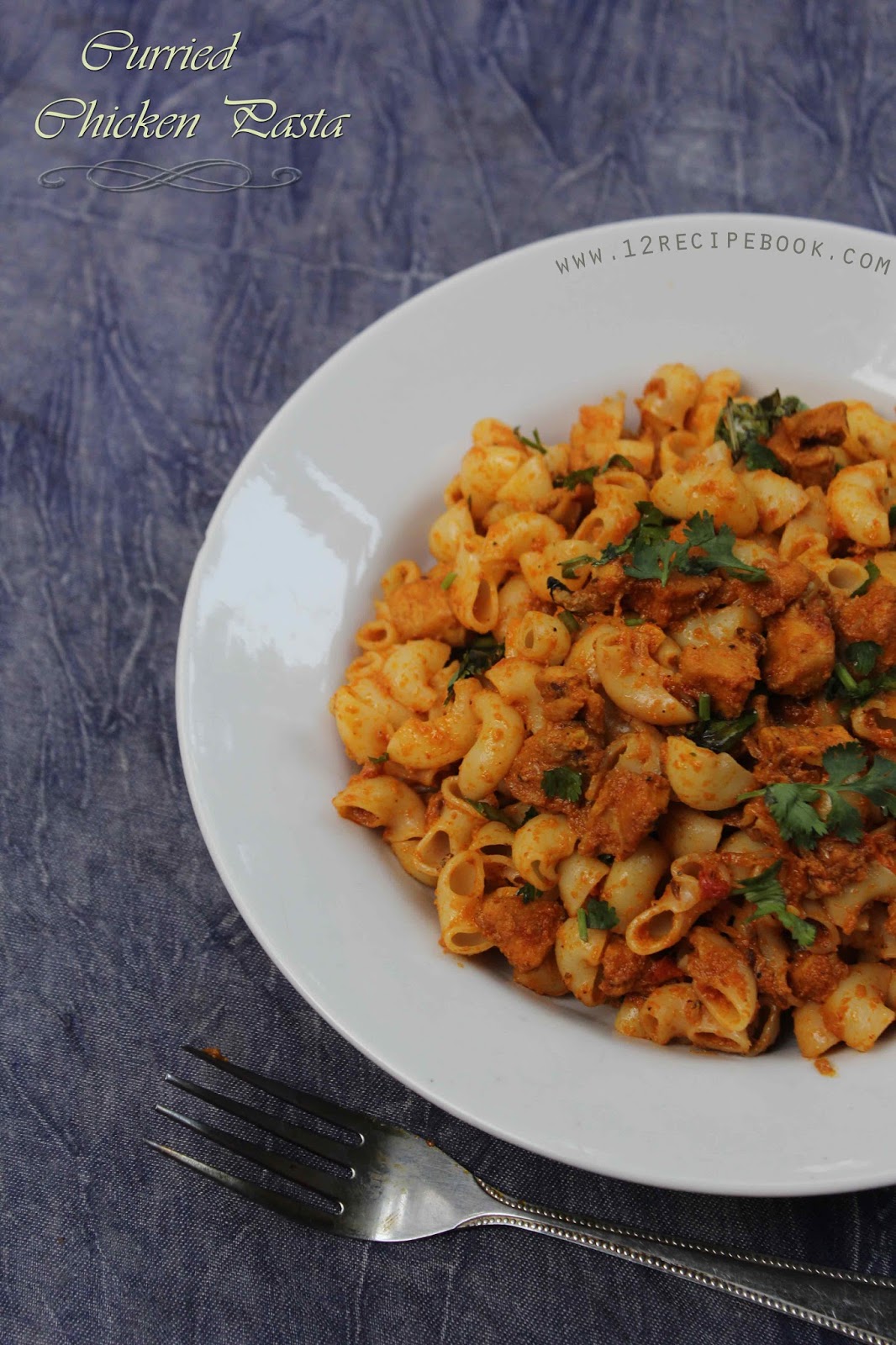 Curried Chicken Pasta Recipe Book