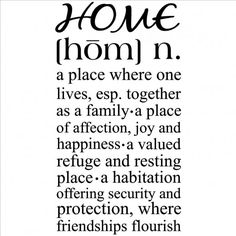 Ms Havachat What Makes A House Home We Have Our Criteria For House Hunting Which Provide The Relocation Company Or Real Estate Agents Look At What S