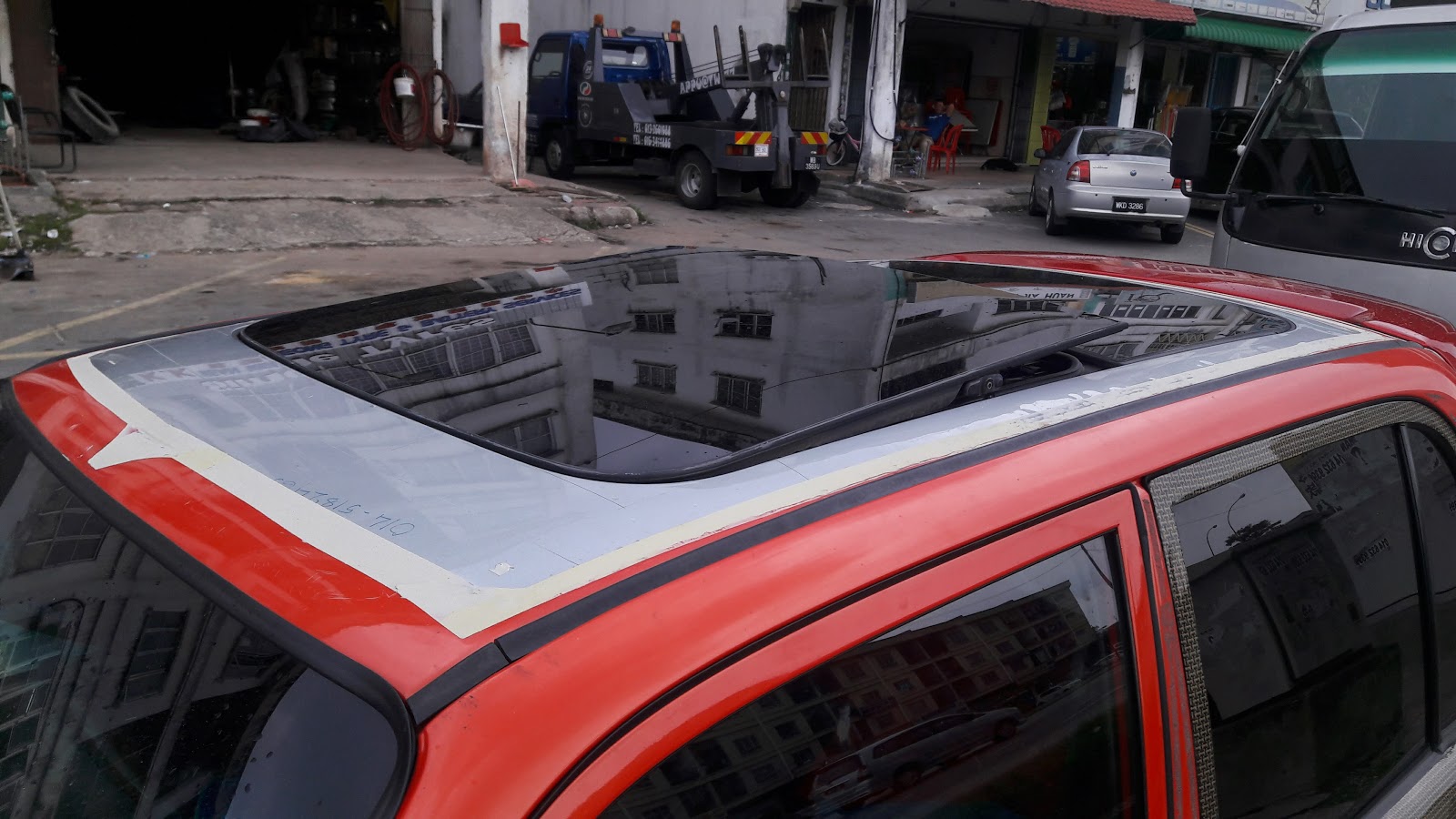 Bengkel sunroof