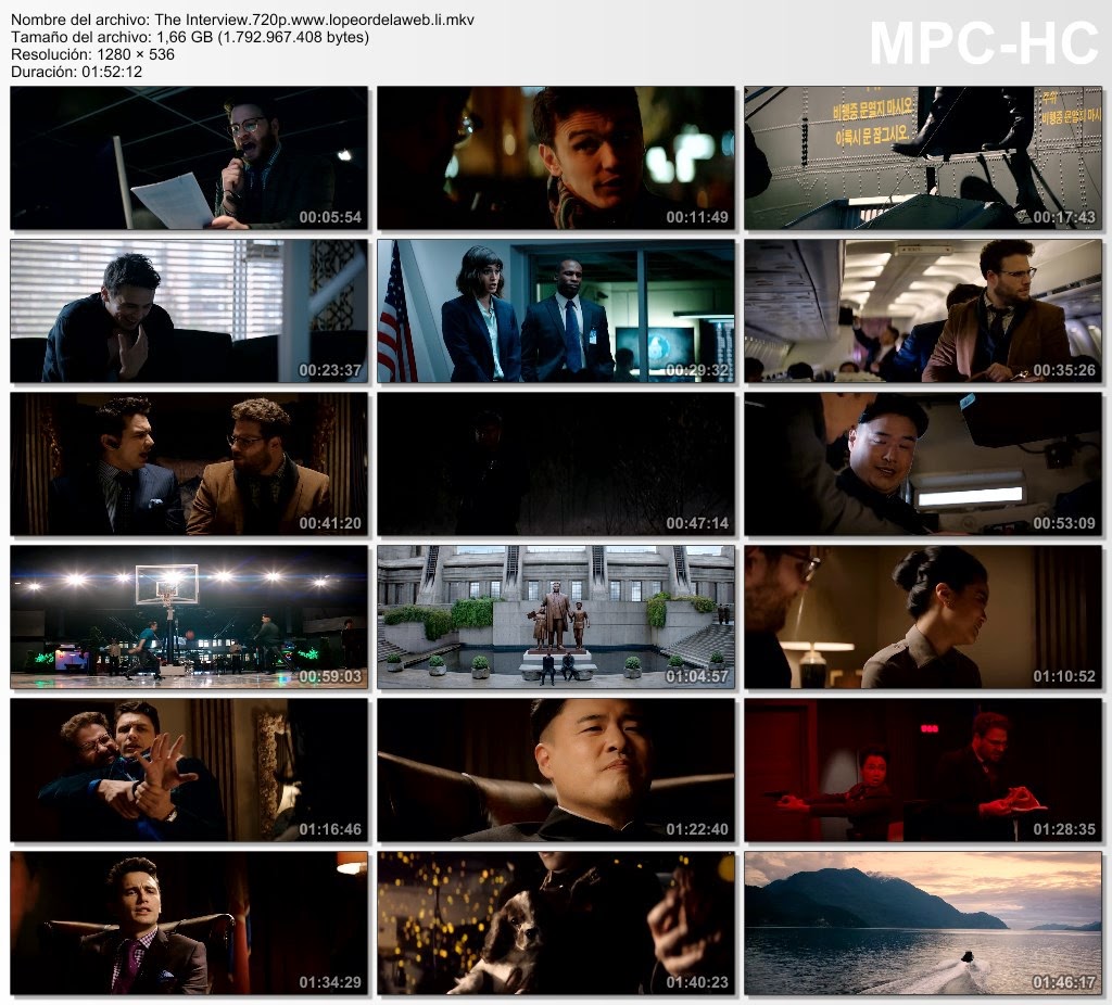 The Interview (2014) BRrip 720p Latino-Ingles