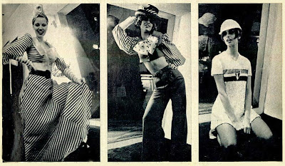 Moda Clodovil Hernandez - inspirada em desenhos das calçadas, no Chacrinha e time de futebol - 1972 anos 70; moda década de 70, moda feminina anos 70. história anos 70. Oswaldo Hernandez..