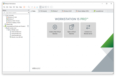 تحميل برنامج إنشاء الأنظمة الوهمية VMware Workstation Pro للويندوز