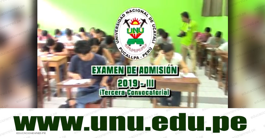 Resultados Examen UNU 2019-3 (Domingo 31 Marzo) Lista de Ingresantes Admisión - Pucallpa - Aguaytia - Universidad Nacional de Ucayali - www.unu.edu.pe Resultados Examen UNU 2019-3 (Domingo 31 Marzo) Lista de Ingresantes Admisión - Pucallpa - Aguaytia - Universidad Nacional de Ucayali - www.unu.edu.pe