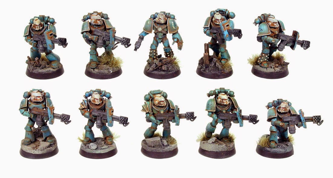 Alpha Legion Tactical Support Squat with Flamers