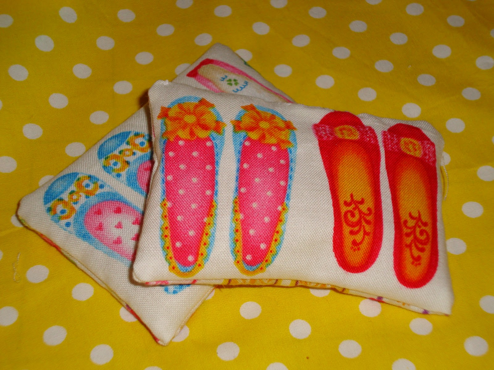 Pickled Polkadot Rice Hand Warmers Easy Sewing Tutorial