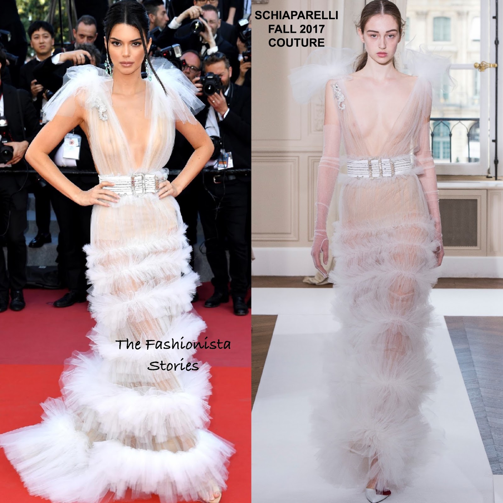 Kendall Jenner in Schiaparelli Couture at the 'Girls of The Sun' 71st