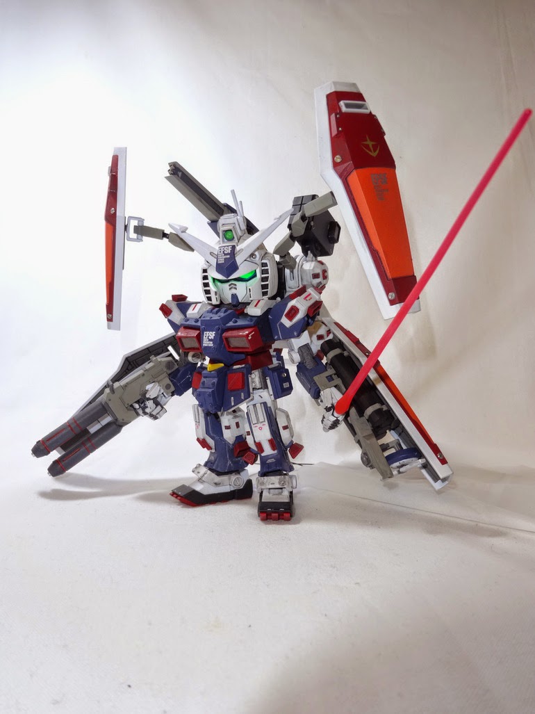 GUNDAM GUY: HG + SD Full Armor Gundam [Gundam Thunderbolt Ver ...