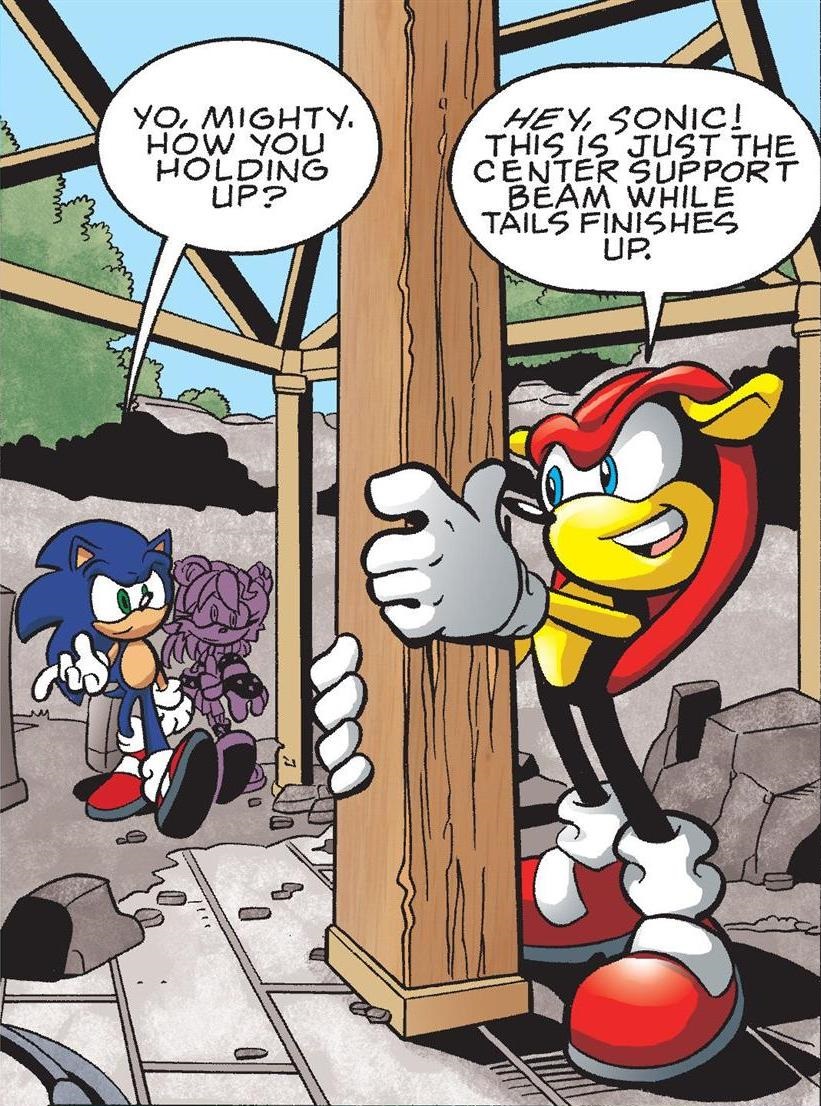 Mighty the Armadillo (Sonic the Hedgehog) - Archie Comics