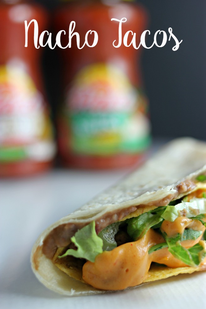 Easy Nacho Tacos. Featuring an EASY nacho cheese sauce recipe (AKA Queso) Easy Nacho Tacos. Featuring an EASY nacho cheese sauce recipe (AKA Queso)