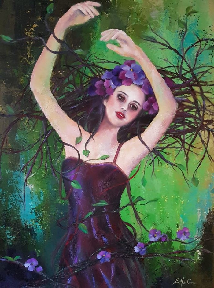 Испанский художник. Esther Coia Esther Coia