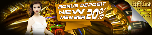 Bonus Deposit New Member 20%