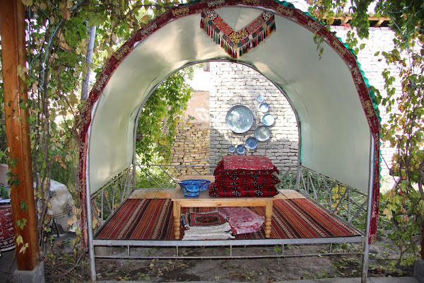 Ouzbékistan, Richtan, musée Ousmanov, céramique, tapshan, tapchane, © L. Gigout, 2012