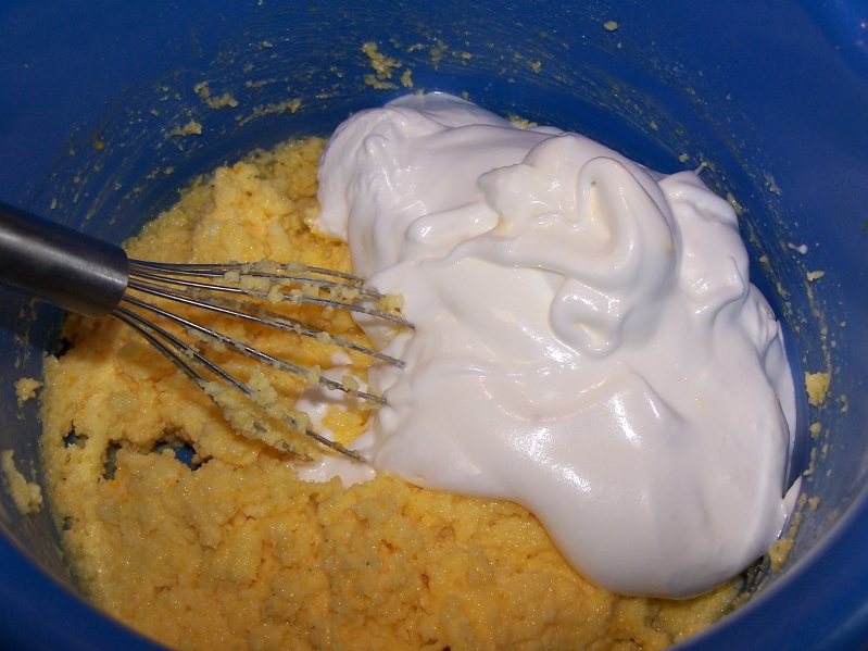 Lecker Bentos und mehr: Grießkuchen mit Früchten (glutenfrei)