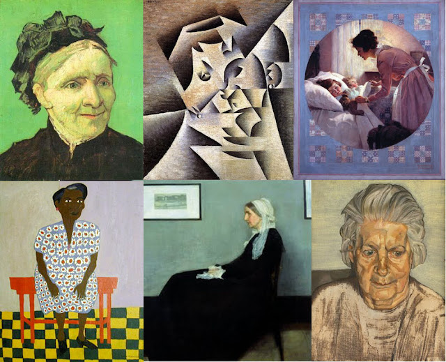 Famous Artists Paint Their Mothers