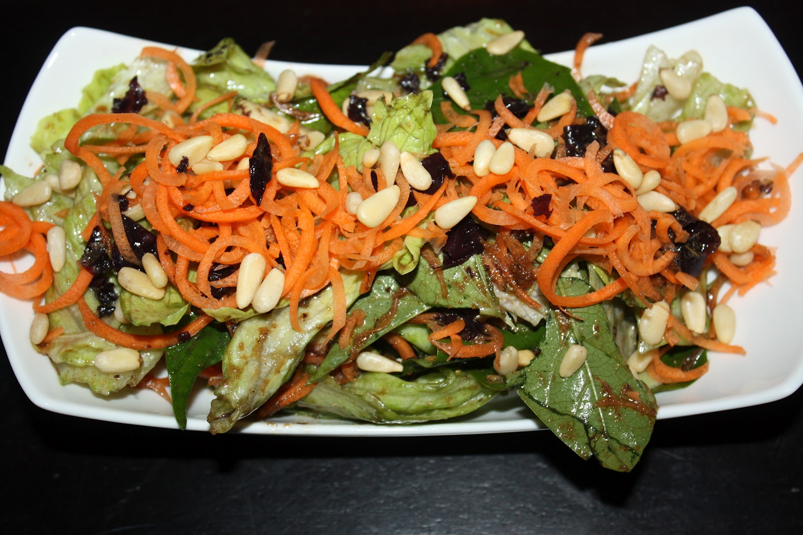 Recipes and Tips To Fight M.S. Garden Salad with Yam Greens and Dulse