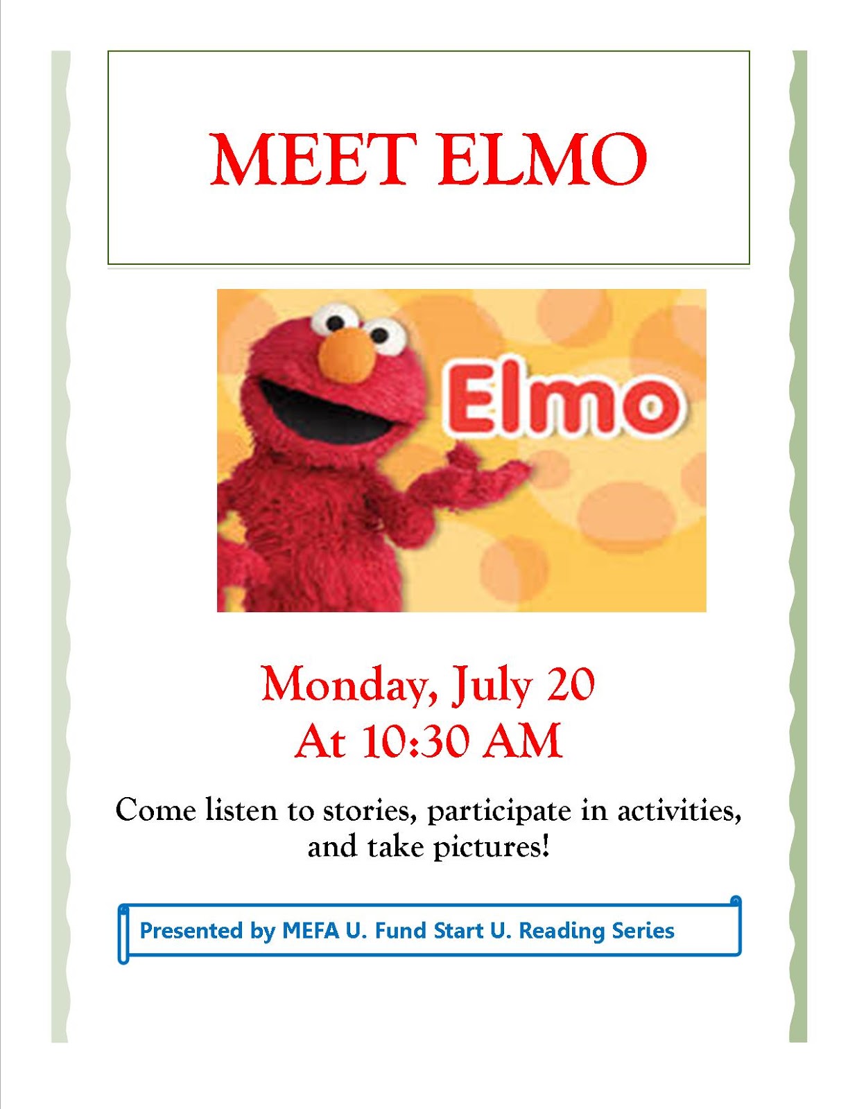 Franklin Library: Meet Elmo