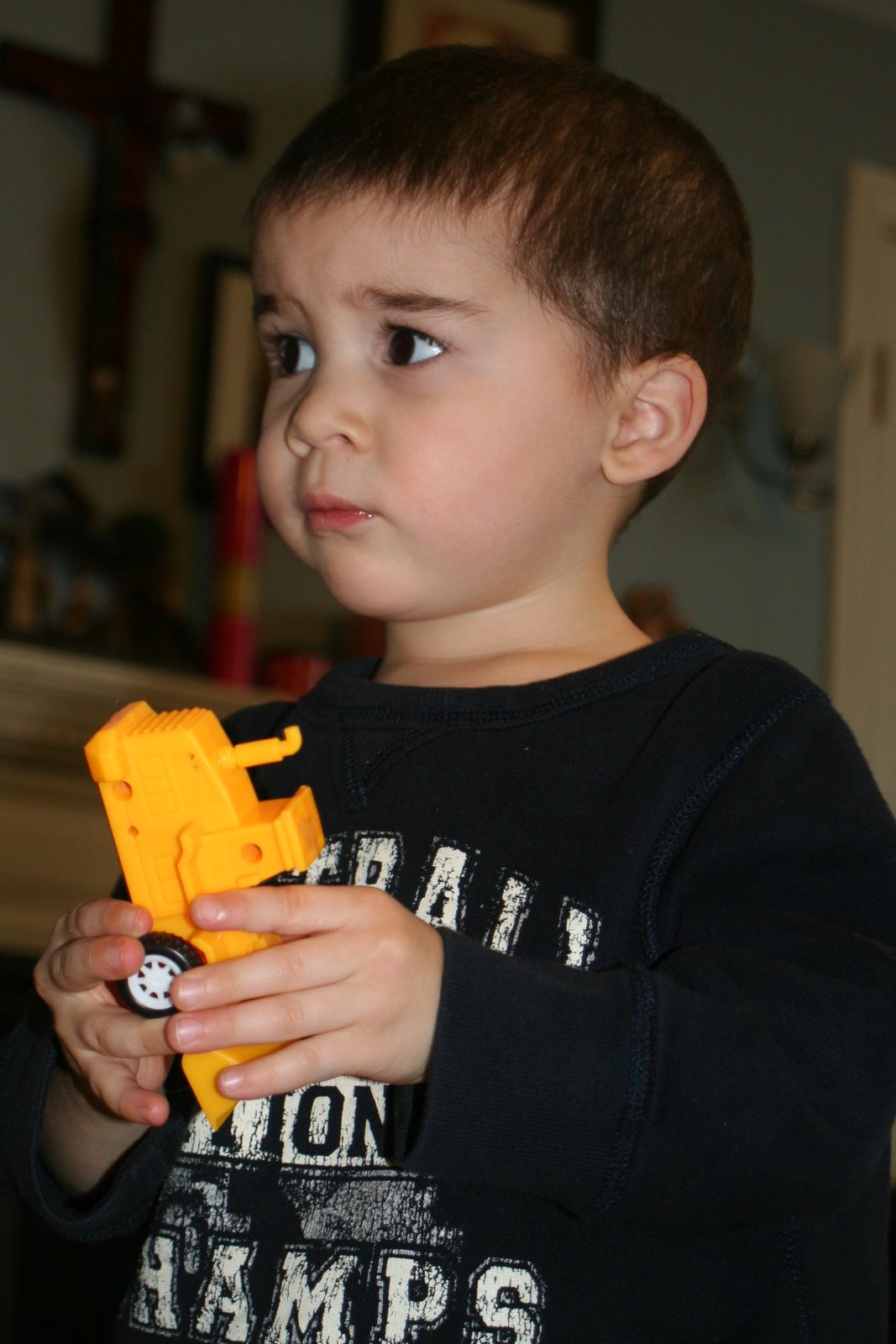 Our House This is what boys do with toys