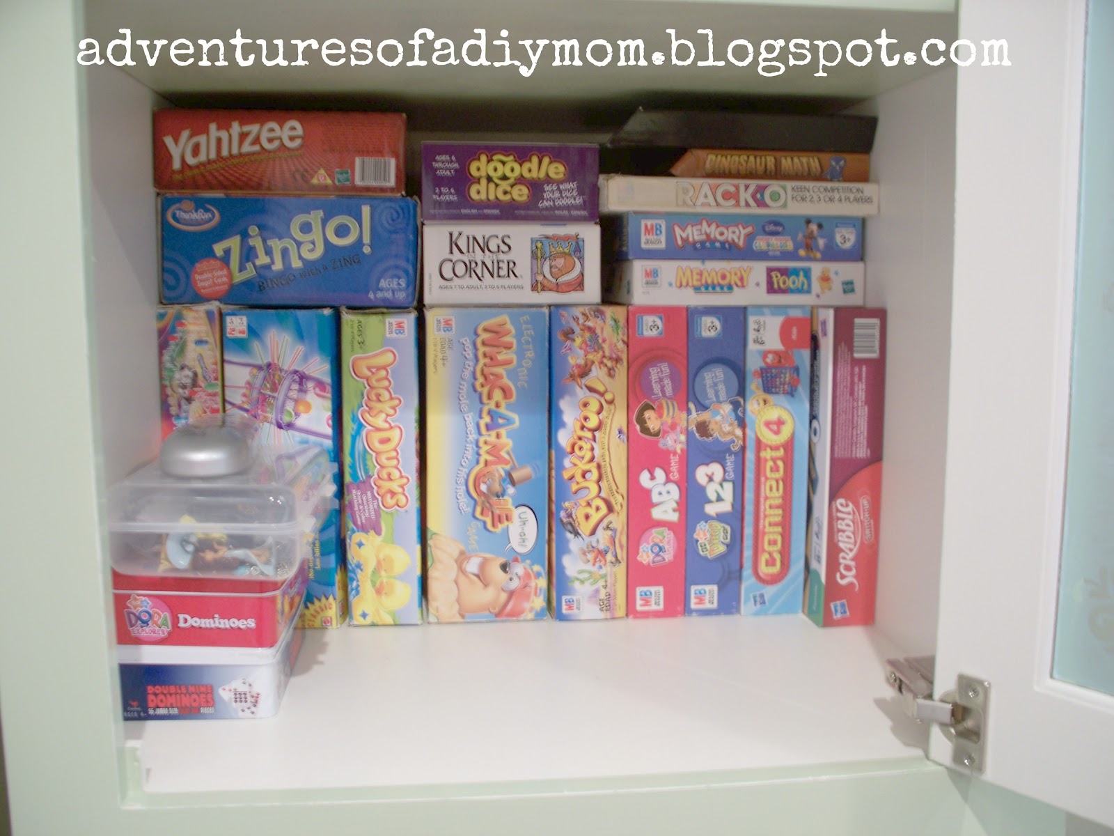 Organizing the Game Adventures of a DIY Mom