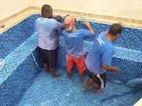 Cómo construir una piscina de material