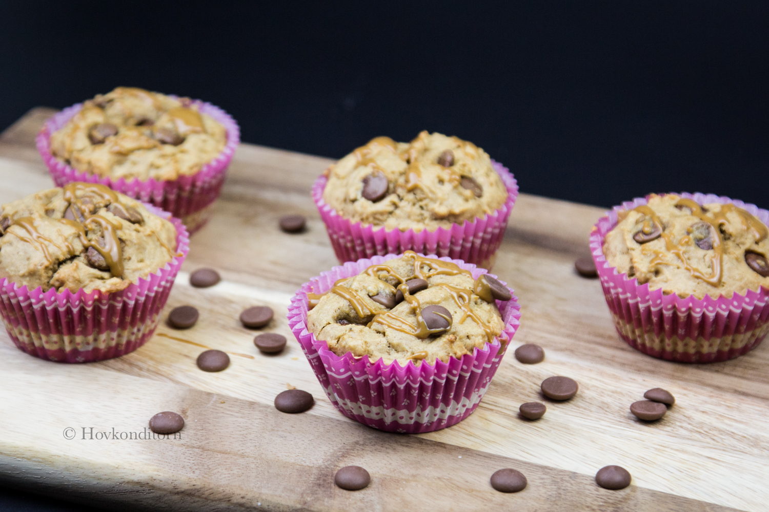 Chocolate Speculoos Cookie Butter Muffins