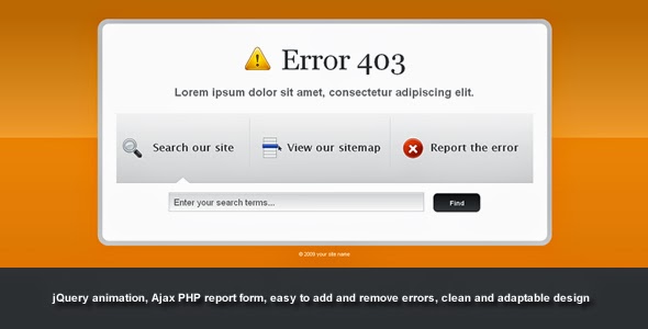 premium 404 Error