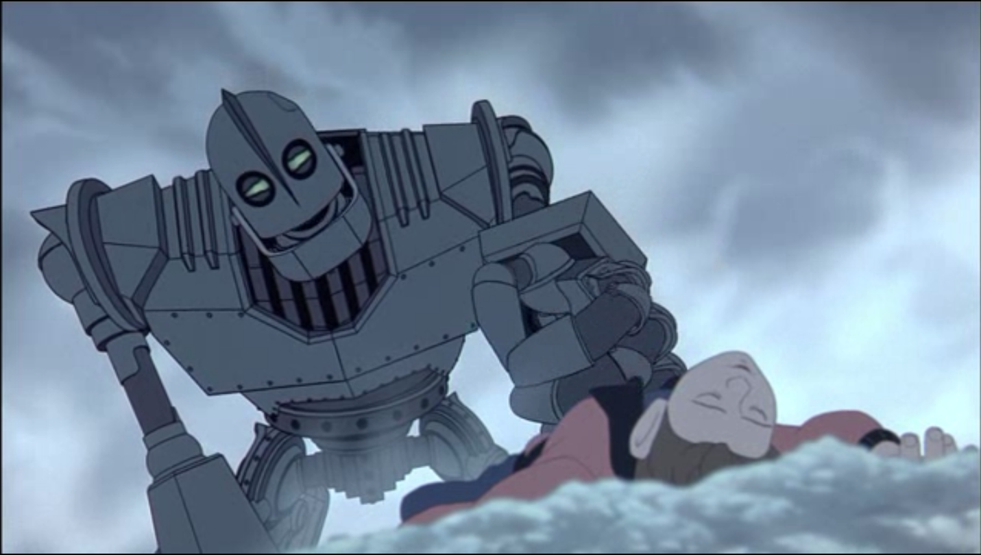 destroy what bores you The Iron Giant (1999)