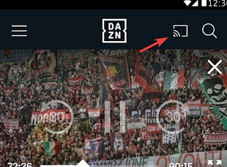 DAZN Cast DAZN Chromecast