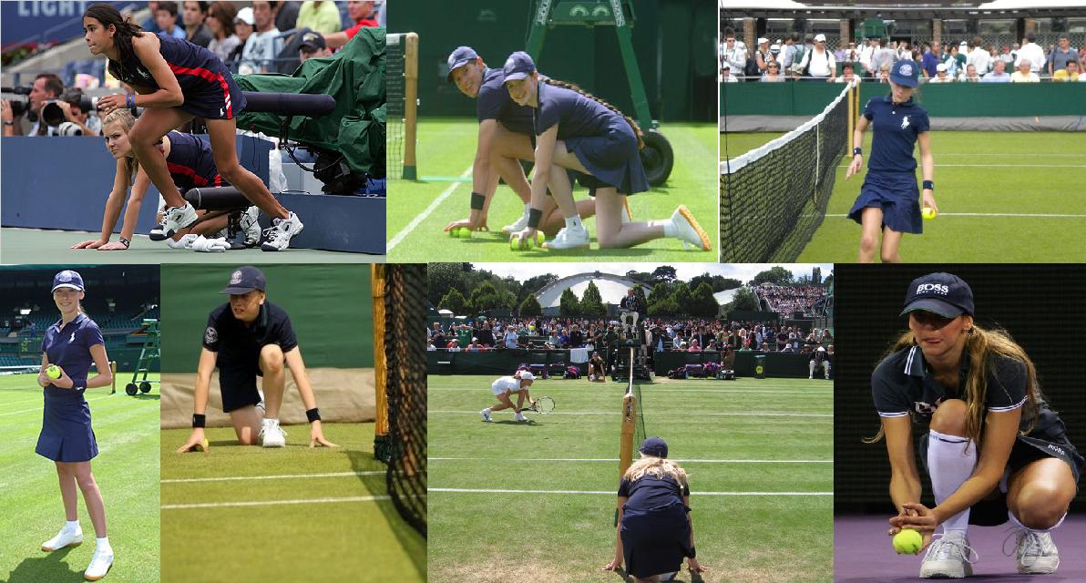 Wimbledon Championship Tickets Ball Girls and Boys in Wimbledon
