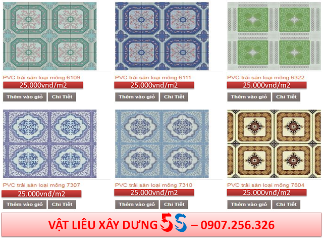 pvc trải sàn giá rẻ tại tphcm