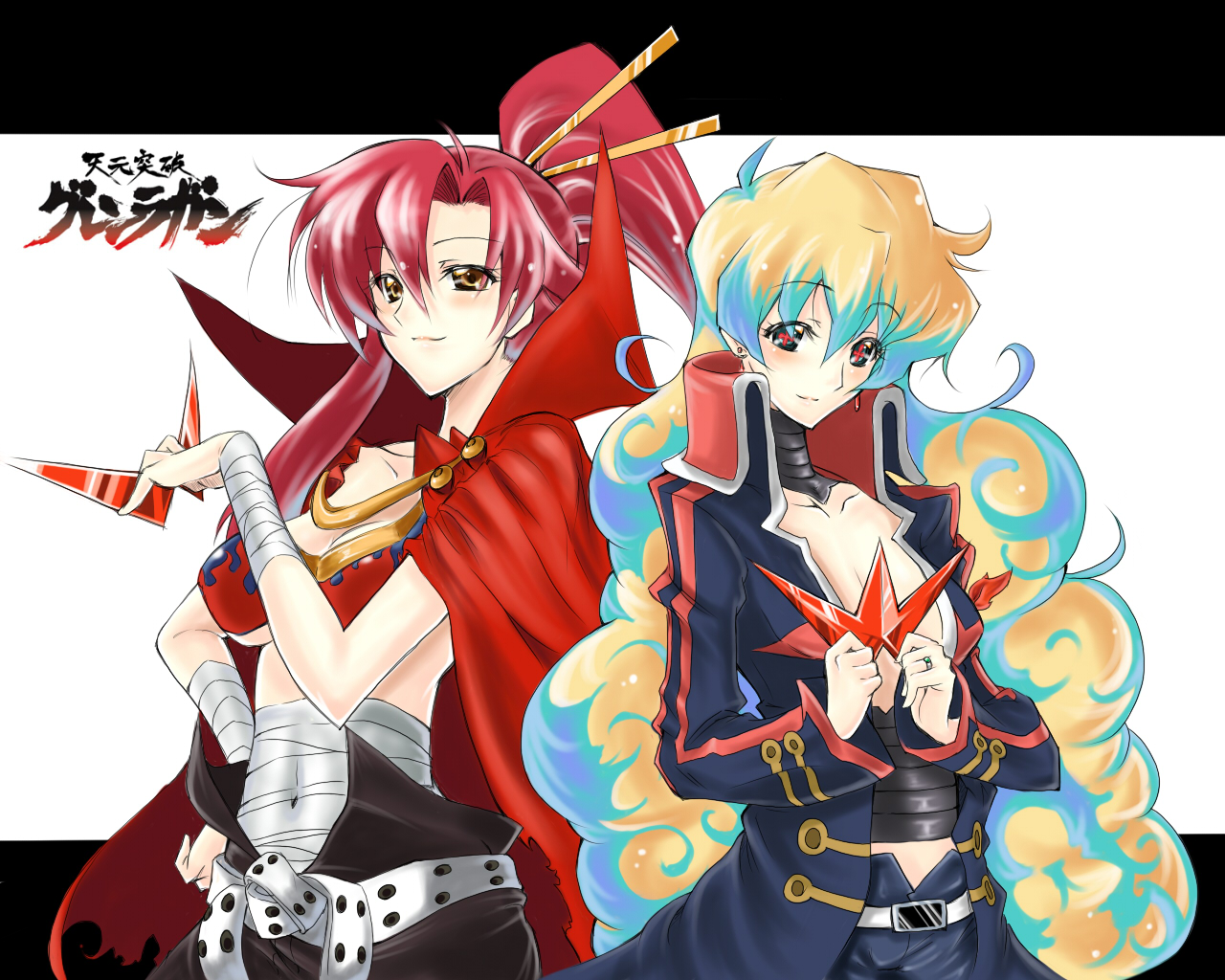 Excellent anime wallpapers Gurren Lagann