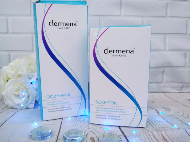 Dermena Hair Care- szampon + odżywka do włosów 