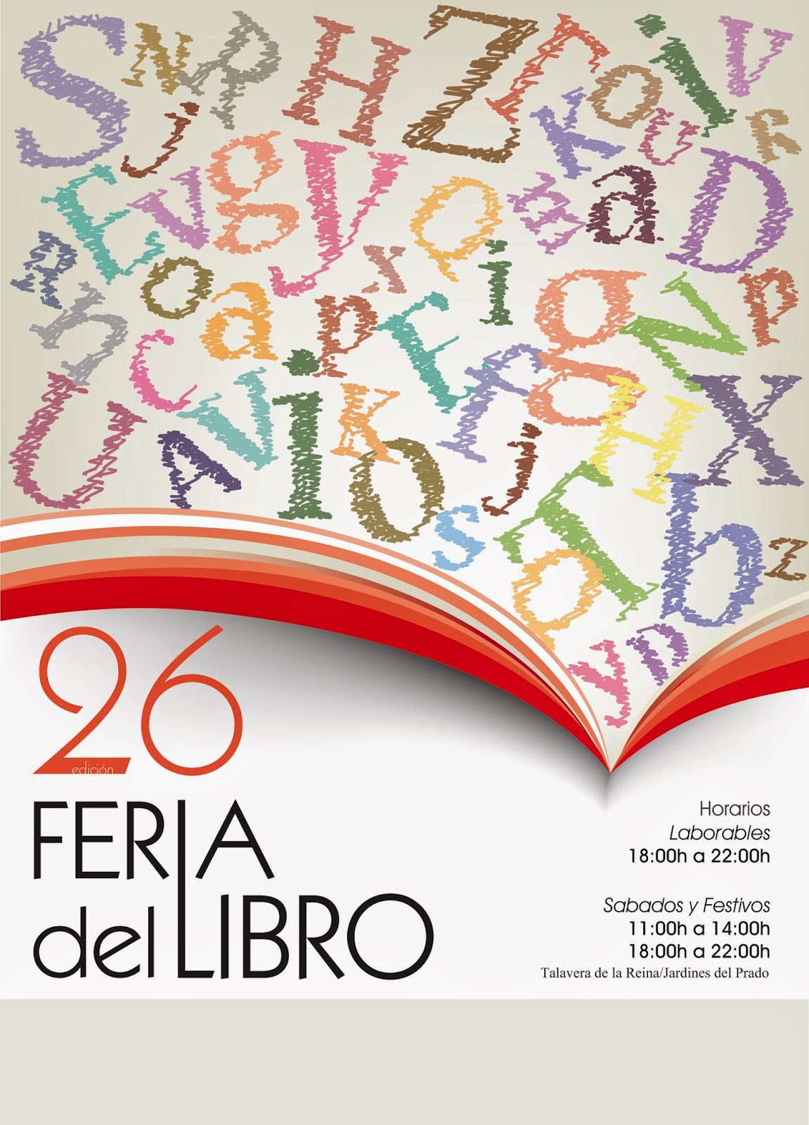 Cartel Feria del libro