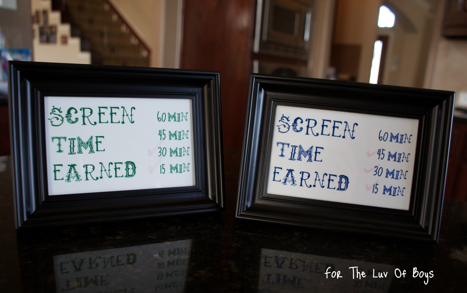 For The Luv Of Boys: New Screen Time Rules & Free Printables!