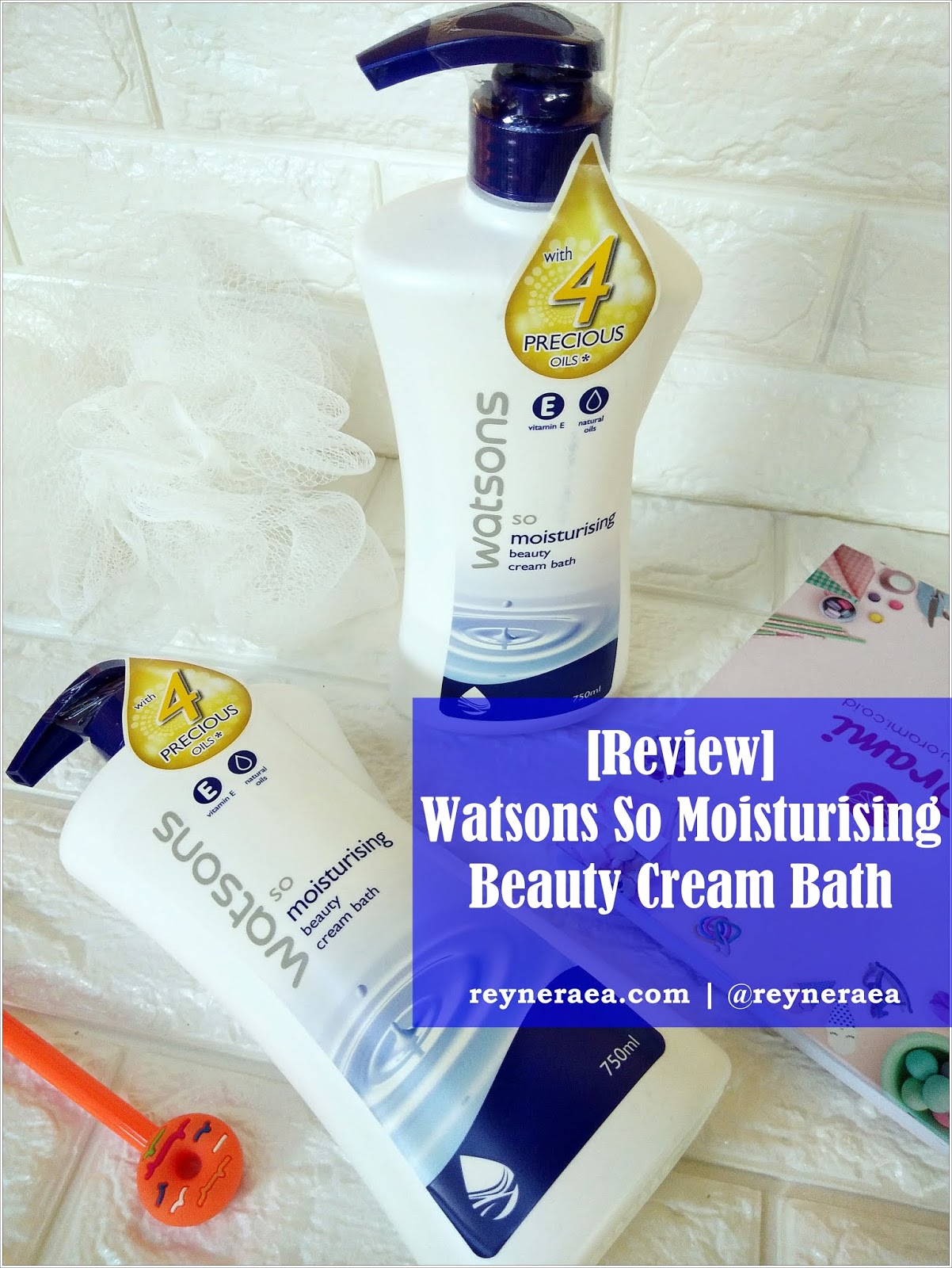 √Review Watsons So Moisturising Beauty Cream Bath