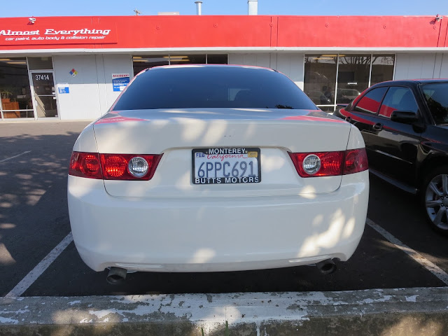 Acura TSX painted Championship White from Almost Everything Auto Body