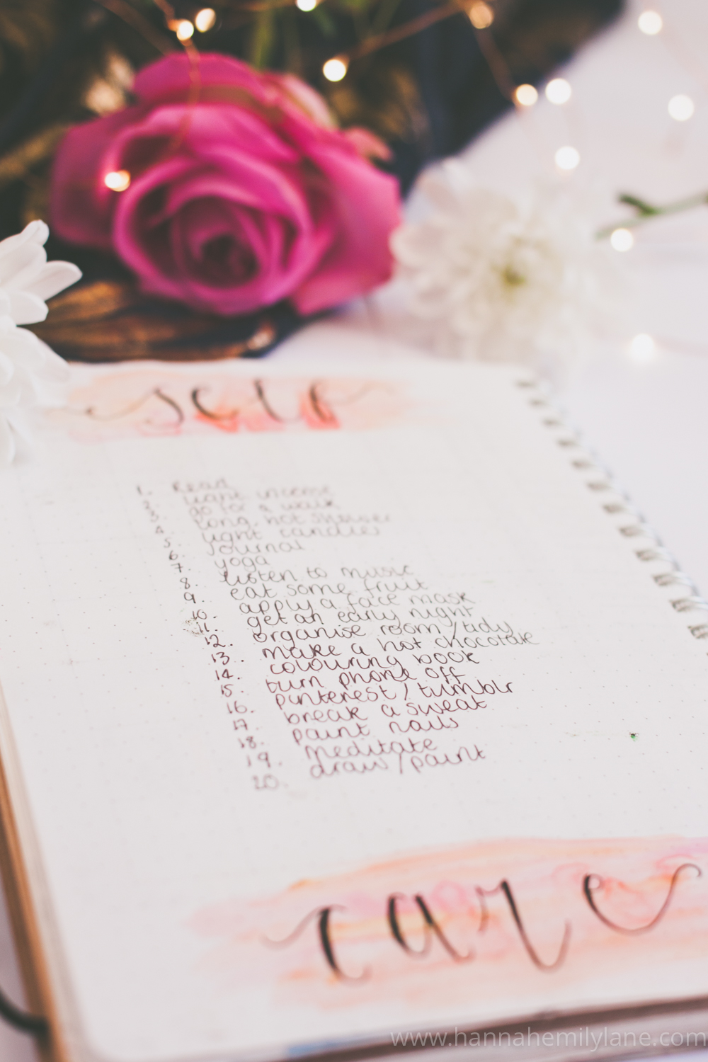 Bullet Journal Page Ideas For Better Mental Health | www.hannahemilylane.com