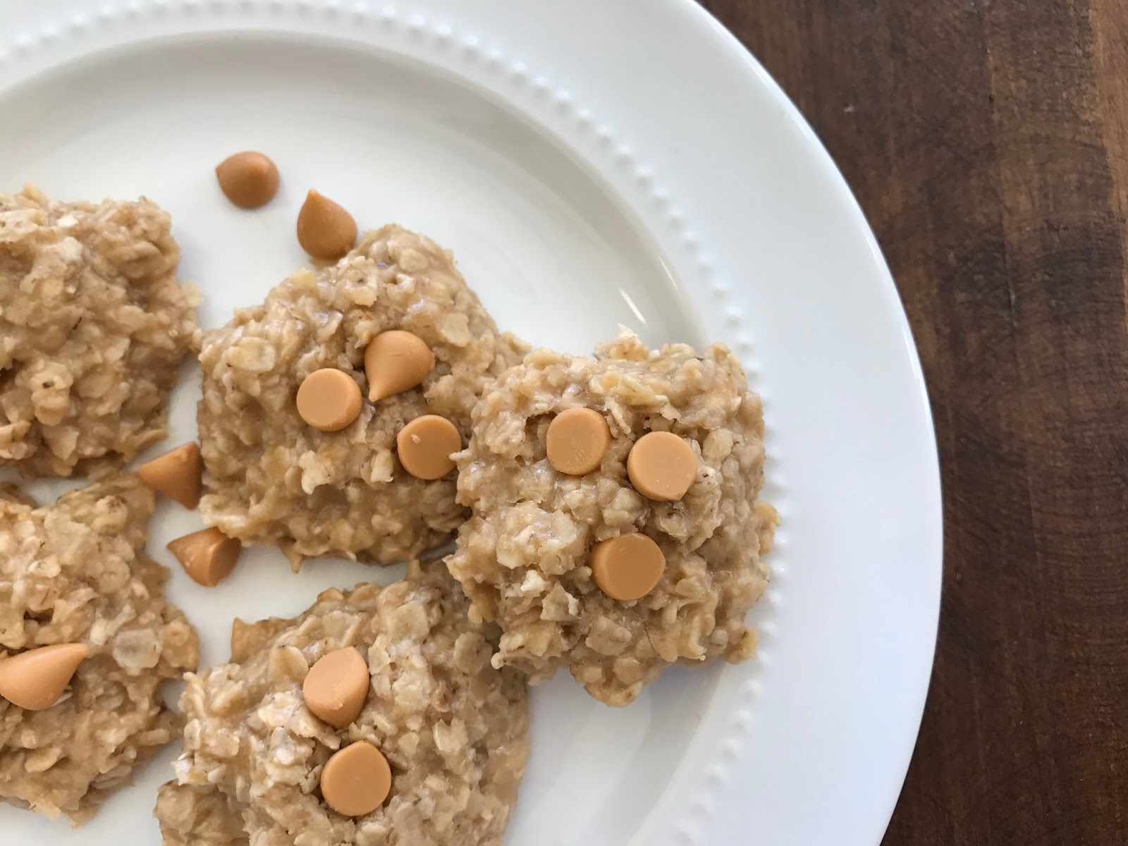 no bake oatmeal scotchies
