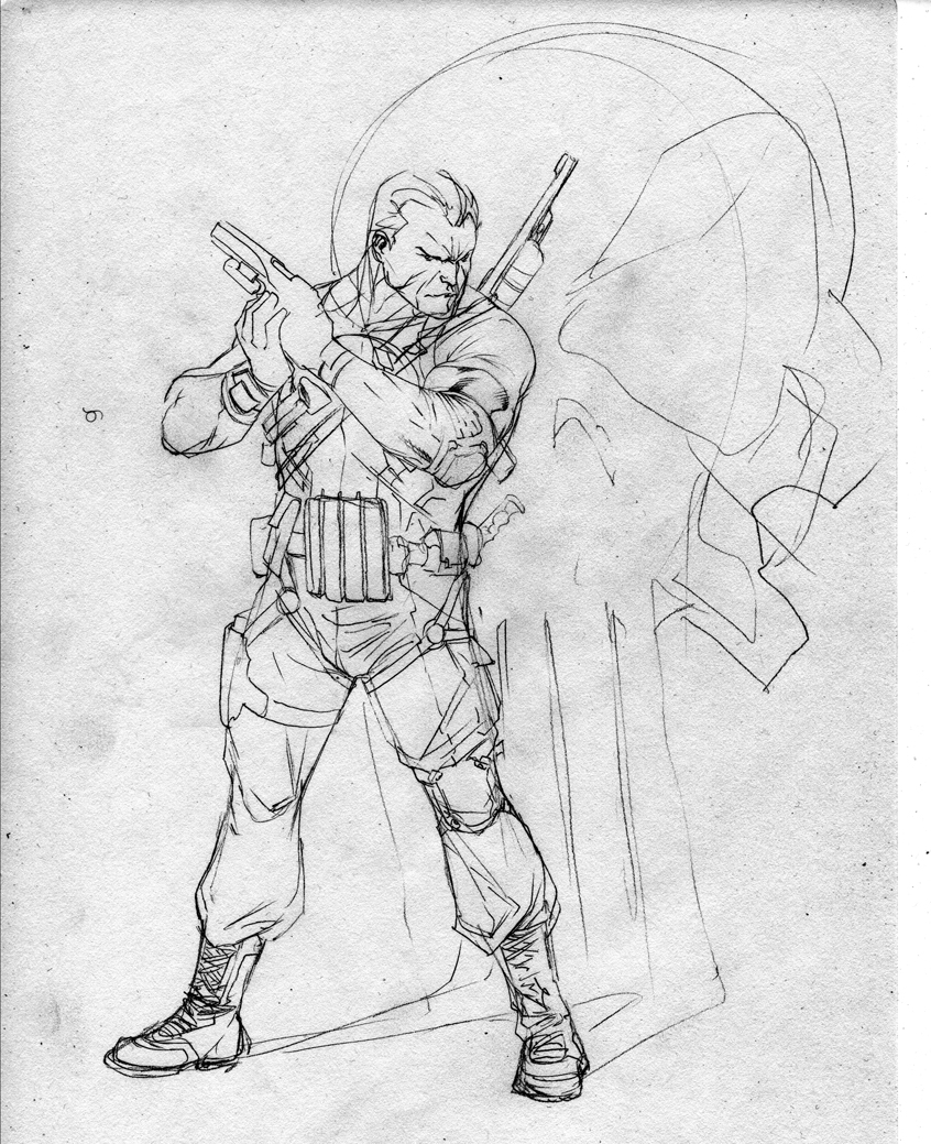 Drink&rsquo;N&rsquo;Draw PARIS: Frank Castle is the Punisher - Guile