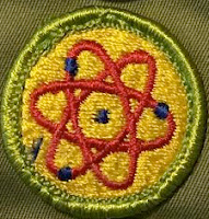 My Atomic Energy Merit Badge.