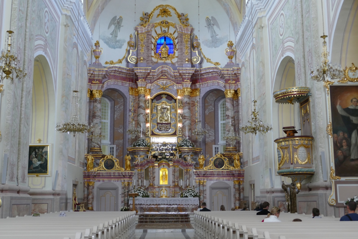 Andrea Rössler auf Weltreisen Wallfahrtsort Aglona