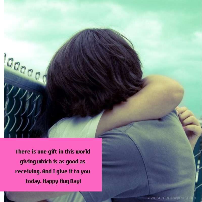 hug day gift for boyfriend