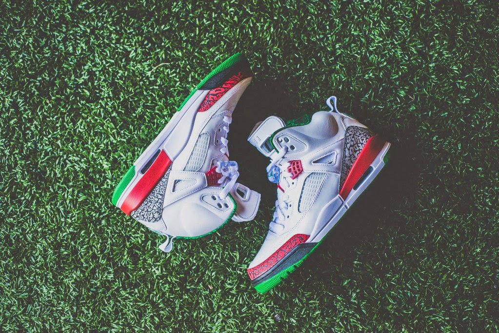 jordan spizike multicolor