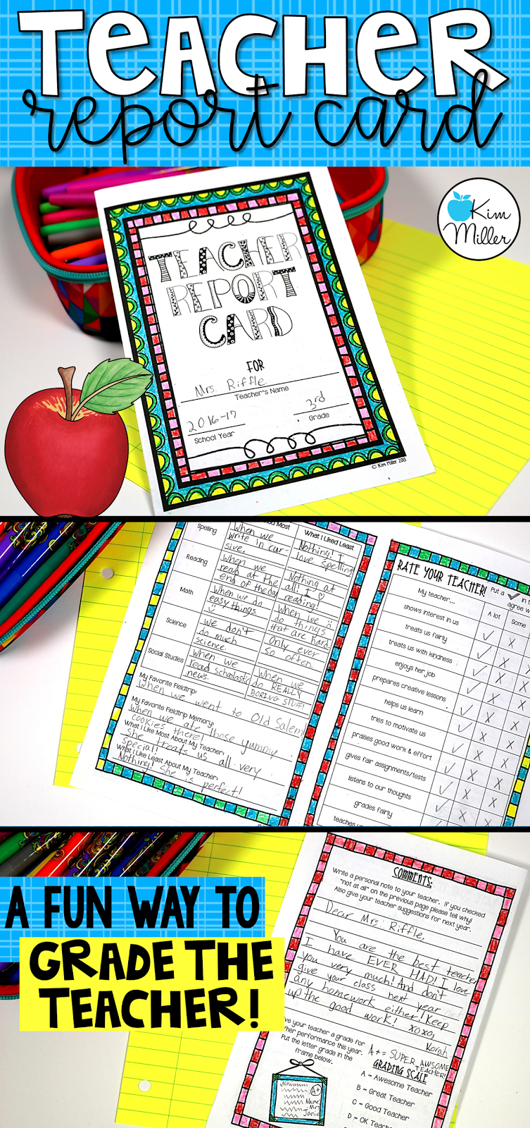 Fun book report template free picture