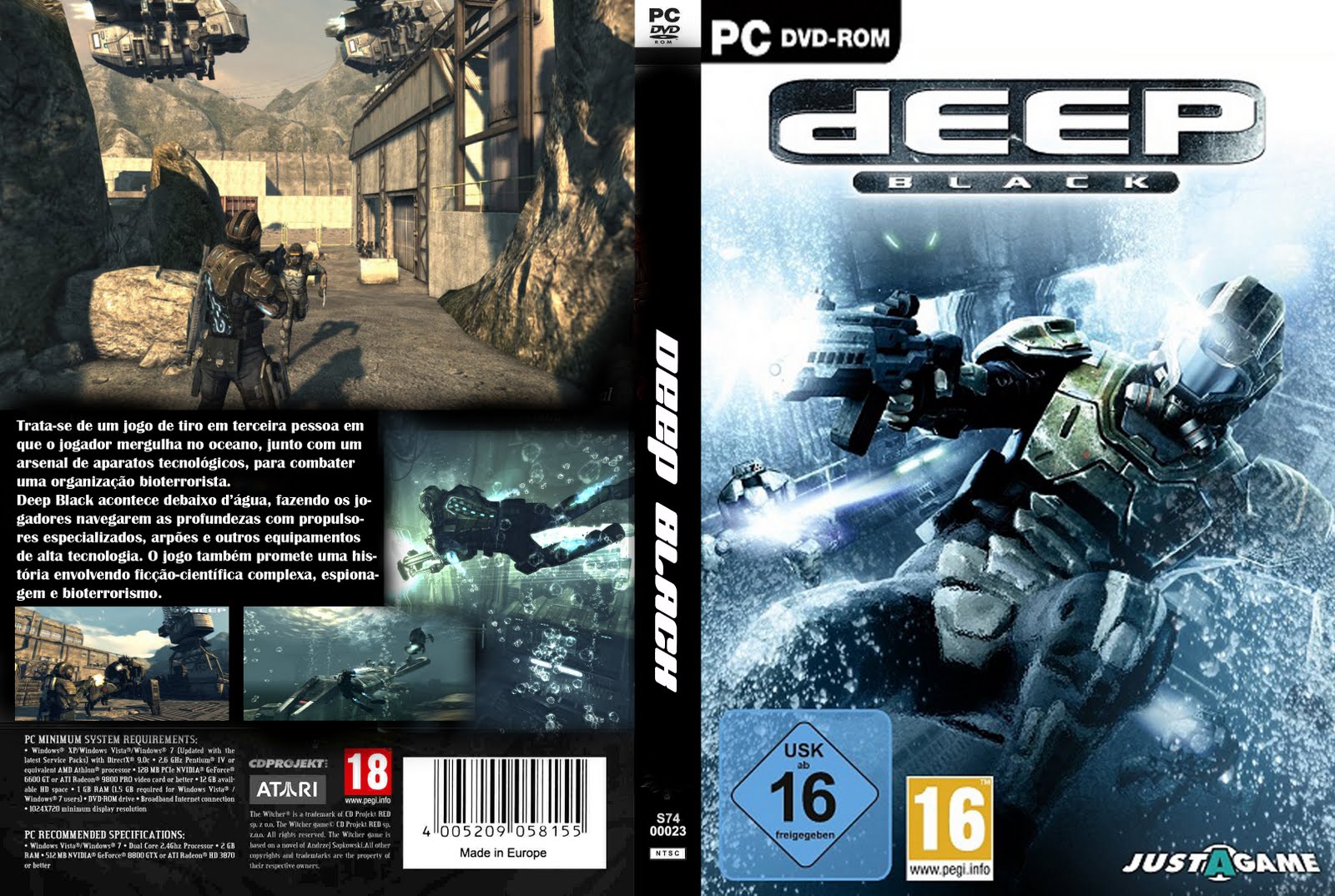 Comment Télécharger Deep Black PC Telecharger Jeux PC Gratuit 100