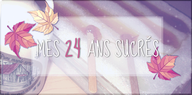 Vignette de l'article: Mes 24 ans sucrés du blog: Beauté en délire