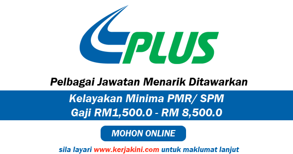 Iklan Jawatan Kosong Plus Berhad