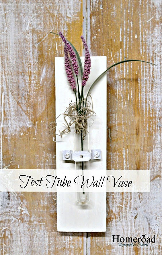 Test Tube Wall Vase
