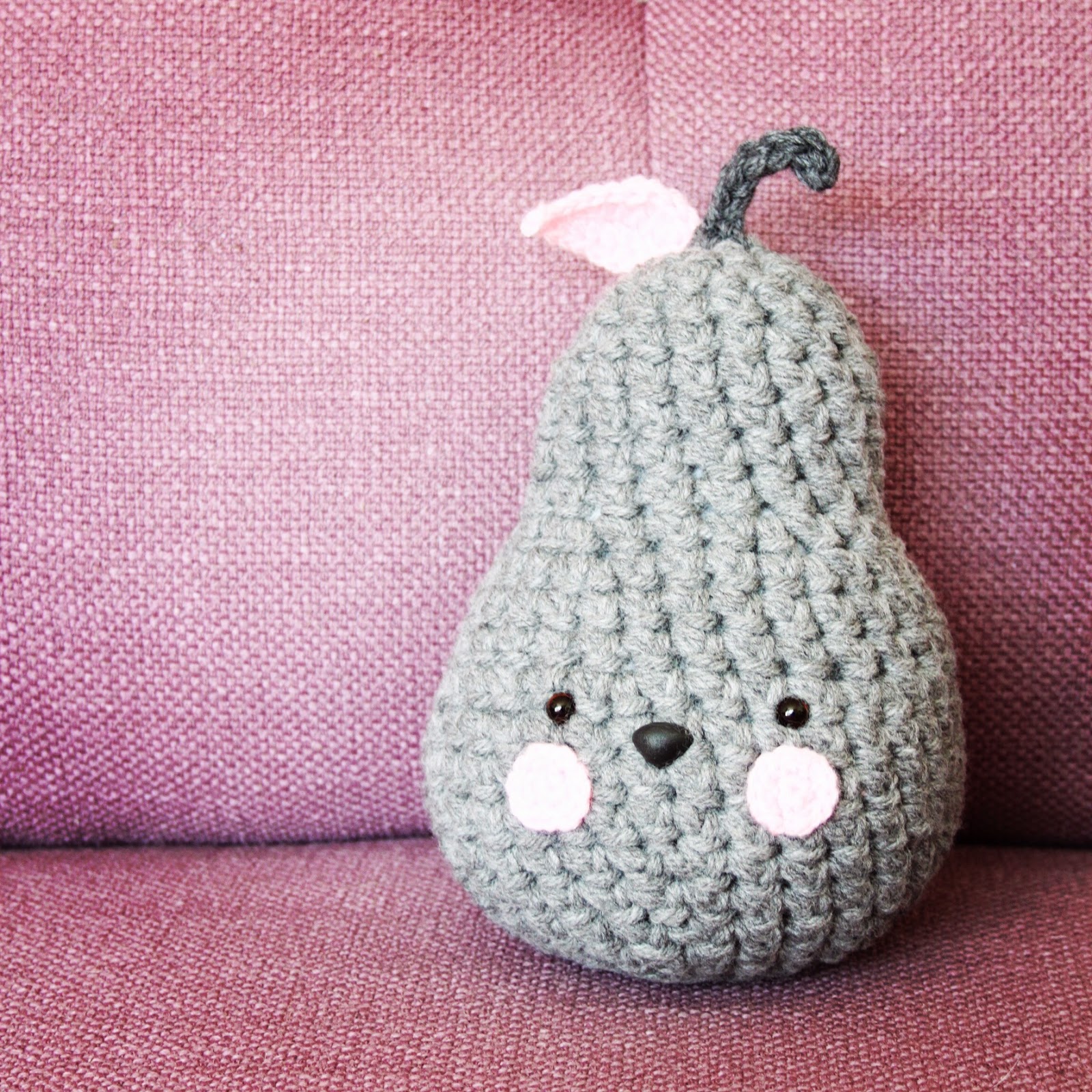 Crochet Pear Tutorial