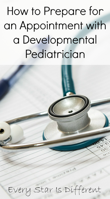 How to prepare for an appointment with a developmental pediatrician